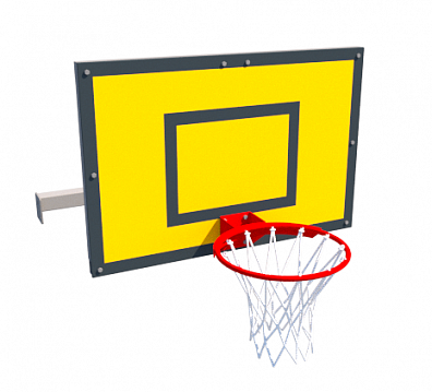 Basketball backboard